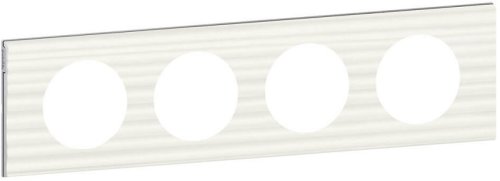 Рамка универсальная Legrand Celiane Corian 4-м. белый рельеф фото Рамка универсальная Legrand Celiane Corian 4-м. белый рельеф картинка